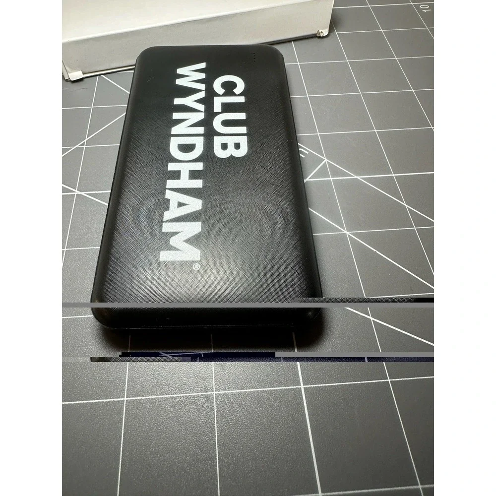 Club Wyndham 10000mAh External Portable Power Bank Backup Battery Charger NEW